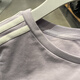 adidas kurzärärmig T-Shirt Frauen Sommer Neue Sportbekleidung gestrickt atmungsaktiven kurzen runden Hals-Top Ji9794 Purple S