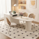 Pashaman Dining Table Rock-pan island dining table integrated Nordic cream style small apartment retractable multi-function household 1052Y 1.75-2.2 meters telescopic dining table + 4 dining chairs (1047) Designer's new model