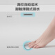 
JOMOO Bathtub, small bathing bathing pool, bathroom bathing independent acrylic oval art bathtub 1.7m with shower bubble massage tank YC13117
