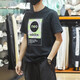 阿迪达斯（adidas）NEO 短袖男装女装夏季新款圆领透气休闲健身训练运动衫跑步T恤 HC9712/黑色 M