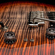 Guitare électrique PRS SE Custom 24 New Rock Guitare électrique débutant Advanced Steel String Guitar avec poignée C844CG en carbone noir Cherry Red Gradient