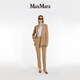 MaxMara 【臻选惠享】春夏女装双排扣针织夹克外套6911014106 驼色 34