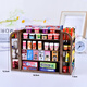 Forest Dragon Simulation Mini Supermarket Shelf Mini Snacks Playing Snacks House Toys Children's Day Gift Girl Random Drink Blind Bags [30 Packs]