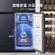 Rongsheng IDP net flavor 503L cross-door refrigerator pro model active sterilization ultra-thin embedded first-class energy efficiency air-cooled frost-free large capacity BCD-503WD15FPQLA gray three-pack machine Xingyu gray-slight defects