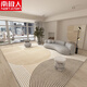 Antarctic Belgian velvet living room carpet coffee table blanket modern simple light luxury Nordic household floor mats dirt-resistant and easy to take care of CH-C359-Belgian velvet cotton bottom thickened 140*200CM spot new upgraded three-proof fabric
