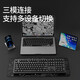 UnoooZ108 Cherry Cherry Switch Wireless Mechanical Keyboard Mouse Set Wired Bluetooth Three Modes Customized RGB Game Esports Office Side Engraving DIY Computer Notebook Special Black-Wireless Bluetooth Wired Three Modes-108 Key RGB Version German Cherry MX Black Switch