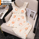 
Modal pajamas for women in summer pure cotton suspender nightgown thin spring and autumn sweet girl home clothes set can be worn outside YSH13297 small flowers with chest pad [set] M height 155-160, weight 80-100 Jin [Jin equals 0.5 kg]]