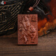 Longhushan shipped Zhongkui pendant, lightning strike jujube wood double-sided wood carving Taoist statue genuine peace pendant jewelry blessing model Tianshi Zhongkui