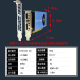 
Tita GTX1050Ti/1650/745/1030RTX3050 design AI half-height single slot 4G/8G/4K/8K small chassis industrial control gaming knife card semi-length graphics card GTX1650 4GD6 HDMI+DP