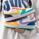 NIKE耐克女鞋大童鞋2024春新款COURT BOROUGH透气板鞋耐磨运动休闲鞋 FQ8373-902/多色 36.5