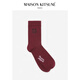 Maison Kitsune [Season Selection] Мужской жирный жирный цвет игривый вышивка Fox Patch Spatings P677 [Burro] L (40/45)