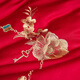Wedding four-piece set, wedding bedding, embroidered quilt cover, brushed set, red wedding Chinese-style eight-piece quilt set, romantic accompanying 1.5-1.8m bed sheet eight-piece set