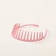 
Zuo Yu's hairband with teeth Internet celebrity new makeup and face washing headband for women's non-slip and non-slip hair tie-up hair accessories black (toothed hairband)