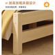 Zero tree solid wood bed master bedroom double bed bedroom furniture single bed rental room bed including installation 1.5m*2m GS-04