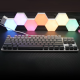 Logitech K845 Juego de teclado mecánico Eports E-Sports Wired Computer Office Office Keycap Versión de teclado personalizado Dé regalos para niños novia K845 Versión de gradiente de tinta Red Axis Rojo