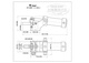 台湾气动式夹钳CH-12050-A 气缸肘夹快速夹具GH-12050-UA 【嘉刚】CH-12050-UA 气缸自带磁