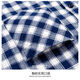 Camisa de manga larga de algodón puro yUnting Spring y Autumn New No-Iron and Fur-Furniture Business y casual de mediana edad y jóvenes a cuadros Camisa gris gris cuadrado DM841 42 (sugerido 155-170Jin [Jin equivale a 0.5 kg])