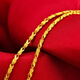KZD old phoenix chain clavicle chain ladies simple gift 18K gold color small fish necklace gift non-fading single