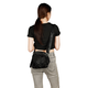 Andseeyou Damen Crossbody Bag New Oxford Stofftasche Frauenbeutel One-Shoulder-Muschel-Brustbeutel Textur Leichter Einweihbeutel Frauen Schwarz