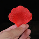 Jieyi rose simulation petals hand-thrown flowers wedding electronic lantern confession decoration Valentine's Day proposal room decoration bright red (about 1000 pieces)