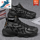 Changxiang Huili Chaussures masculines en été Nouveaux chaussures de sport en maille volante fine respirante Versatiles chaussures de papa décontractées