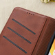 Ju Xiaozhi is suitable for oppoA57 mobile phone case flip leather case PFTM20 wallet card case full-inclusive anti-fall soft inner shell protective case high-end leather magnetic attachment oppo A57 5G [brown]