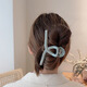 Jisenjia [Set de tres piezas] Centrones para el cabello Ins Fashion Blogger Cross Accesorios para el cabello Simple agarre el color de la celebridad de Internet Retro (11 cm)