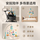 Royal newborn baby 0-6 months electric rotatable bed bell stroller pendant bedside rotating rattle toy 1 year old