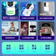 Batterie sans fil Plug-in NEWMAN Home AI Camera Phone Mobile Phone Remote Monitor 360 No Dead Corners with Night Vision Panoramic Voice intérieure et extérieur Gauge extérieure rurale