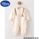 迪士尼（Disney）婴儿连体衣春秋棉质无骨宝宝哈衣长袖爬服幼童包屁衣新生儿衣服 13583【建议室内20-27℃】 80cm 80（建议9-12月17-20斤）