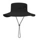 Baijie Fisherman's Hut Outdoor Kletterhut Männer und Frauen großer Kopf Umgebung Sonnenschutzhut Big Rand Sun Visor Hut hellgrau