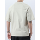 Vancl Eslite's new spring high street trend brand pure cotton ice silk short-sleeved T-shirt for men 2025 summer loose large-size T-shirt T9902 black M 100-120Jin [Jin equals 0.5 kg]