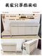 Clocked shoe cabinet home door modern simple light luxury entrance cabinet high-end door stool against the wall hot storage cabinet AD983 [light gray] 120cm-high-leg style [painted bright]