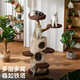 Beast brand tree house cat climbing frame large cat tree cat nest integrated solid wood cat scratching post small apartment cat shelf luxury cat house warm winter tree house丨 toy set
