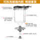 Renjuyi Copa Flushing Full Glass Inner Office Single Tea Separation Tapot Filtration Tea Maker Té Juego de té LC-659 ml con 2 tazas (enviado al asiento de aislamiento)
