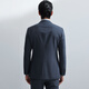 Anniversary Bird Suit Men's Spring Style Men's Slim Wool Formal Wedding Groom's Suit Pants Suit Men's Green Tile Gray-One Button Flat Double Opening 46 A(170/92) /Please note waist or trousers