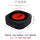 Keshi Keshi Mini Electric Ceramics Small Tea Brewing Stove Small Tea Brewing Stove Intelligent Silent Round Tea Brewing Stove Small Hotpot Mini Electric Ceramics Stove Black Touch Single Machine