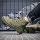 
Moonlight Rabbit Fashion Martin Boots Men's Non-Slip Casual Shoes Wear-resistant Construction Site Light and Comfortable 3522 Jiefang Shoes Labor Protection Hiking Shoes Khaki 40