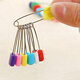 Mays Will child safety pin large baby lock pin small buckle pin cute cartoon pregnant woman color fixed clothing pin small size 4 cm 2 trials