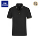 Romon Revers kurzärmeligte T-Shirt Trendy Herren Sommer Solid Color T-Shirt hübsches Polo-Hemd hochwertige Leitmänner Qy702 Gelb m hübsch neuer Stil