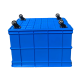 Shantou Lincun Clothing Factory Trolley Express Lieferung großer Gummi-Rahmen-Pull-Wheel-Umsatzkasten mit Rad Plastikkiste Transfer Transportbox 1 135L%23700 Box Länge 757 Breite 565 Höhe 400 Blau Kiste + schwarzer Stahlwelle Schwerlastrad