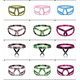Sous-vêtements sexy à la mode à la mode sexy string-vide de string de longe