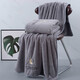 Maixinyi bath towel three-piece set for men and women for home use than pure cotton, more absorbent, faster drying, less prone to lint, softer and softer for couples, plus size, elegant gray series. Yue Xingchen, a bath towel 70*140
