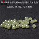 JIN YU LAN XIANG natural Hetian jade loose beads mutton fat white jade round beads seed material jade bracelet bracelet mutton fat white jade 6mm 1 piece