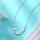 Yuan Shengfu's new PT950 high-quality shining star platinum necklace, fashionable platinum chain clavicle chain, 6.20 grams, length 41-43CM
