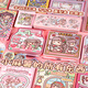 Kathana Little Machi Hand Account Set Gift Box New Style and Paper Tape Material Free Toys Children's Girl Stickers New Product Package Whole Roll Stickers Book Tool Gift Pack [127-piece Set] Little Machi Package + Hand Account Sticker Package + Tool Gu Card