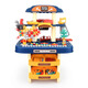 Symper (Symper) children's repair tool box toy set boy repair table disassembly baby boy puzzle house screws repair table suitcase + electric drill (battery version)