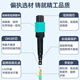 优普连 MPO-MPO光纤跳线 40g/100G跳线万兆多模8芯12芯OM3/OM4集束光钎线兼容MTP尾纤多通道光缆组件 MPO-MPO 多模12芯 100G OM4 30米