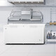 海尔海尔冰柜商用大容量1028L/829L/719L/830L家用冷藏冷冻两用1键转换-38度超低温冷柜海鲜速冻保鲜柜 纯白 1028L 1028T