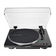 Audio-Technica AT-LP70X vinyl record player, fully automatic belt drive, dual speed record player, retro phonograph, record player, professional audio LP70XBT + Edifier A200T set